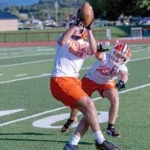 First Day of Football Practice